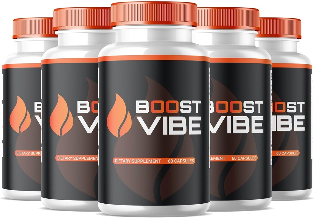SPRESSO (5 Pack) Ενισχύστε κάψουλες Vibe, επίσημο συμπλήρωμα Vibe Boost, όλα τα χάπια Vibe Natural Boost, Premium Boost Vibe για την υποστήριξη της ανδρικής υγείας και ευεξίας, Premium Boost Vibe (300 κάψουλες)