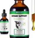 Pet Kidney υποστήριξη για τα σκυλιά, κτηνίατρος Formulated, υποστηρίζει υγιή λειτουργία νεφρών σε σκύλους, προωθεί τη συνολική φυσική υγεία και ζωτικότητα, φυτικό συμπλήρωμα, εύκολο να απορροφήσει, 2 oz
