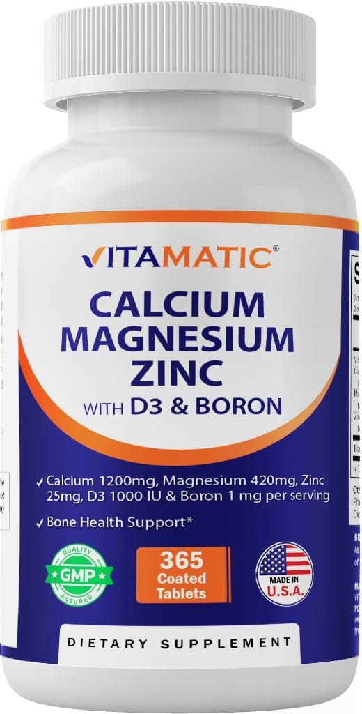 Vitamatic Calcium Magnesium Zinc D3 Boron 
