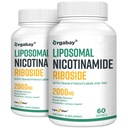 Orgabay Liposomal Nicotinamide Riboside 2000 MG με TMG και Pterostilbene, Ενισχύοντας NAD+, Υποστήριξη Υγιεινή γήρανση, 120 κόμης
