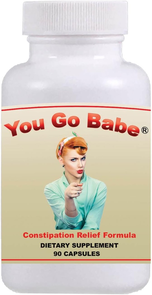 You Go Babe® Constipation Relief Formula - 90 κάψουλες