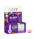 OLLY Sleep Fast Dissolves, 3mg μελατονίνη, βάλσαμο λεμονιού, γεύση φράουλας, 30 ημέρες προσφοράς - 30 κόμης