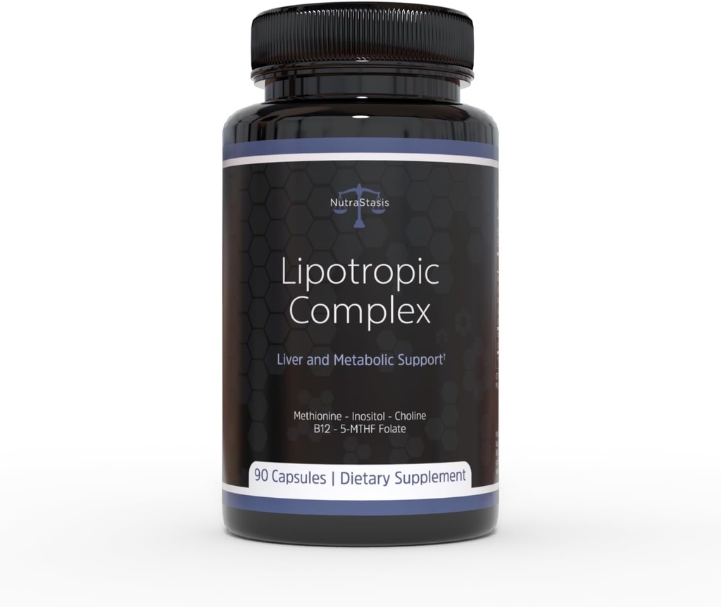 Lipotropic Complex MIC B12 - μεθυλιωμένο B12, B9, Ινοσιτόλη Χολίνη Μεθειονίνη - Συστήμιση ήπατος & Αποτοξίνωση, Υποστήριξη μεταβολισμού, Απώλεια βάρους, Ισορροπία ορμονών