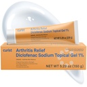 Curist Diclofenac Sodium Topic Gel 1 Ποσοστό 150g για τον πόνο της αρθρίτιδας - Joint Pain Relief for Hand/Foot Pain, Knee/Elbow Pain & Ankle Pain - 1% - 5.29oz