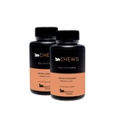 BNHealthy 2-Pack Chews Bariatric Multivitamin with Iron - Chewable Daily with B12, D3, Folate and Zinc, Orange Flavor, Designed for Post-Surgery Adults, 60 Count