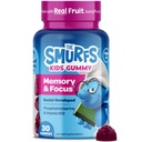 Smurfs Focus Gummies for Kids | Kids Focus and Attention Supplement with Phosphatidylserine | Made with Real Fruit | Doctor Developed | Non-GMO and No Artificial Flavors or Colors | 30 Gummies