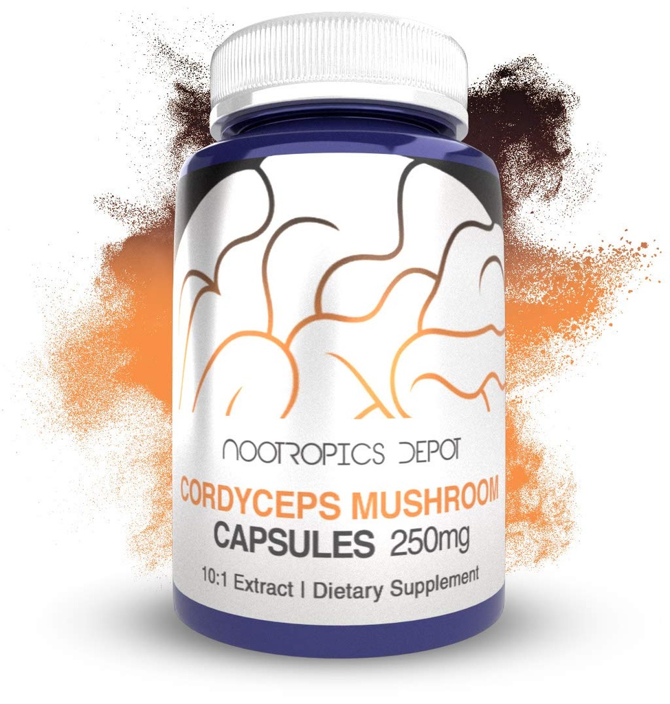 Nootropics Depot Cordyceps Mushroom Capses 