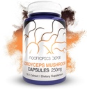 Nootropics Depot Cordyceps Mushroom Capsules |10:1 Whole Fruiting Body Extract | 250mg | 180 Count | Cordyceps militaris