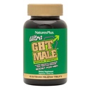 NaturesPlus Ultra GHT Male Extended Release Bilayer Tablets - 90 Vegetarian Supplements - Maximum Strength Natural Testosterone & Human Growth Hormone Boost- Gluten-Free - 30 Servings