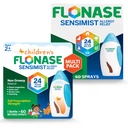 Flonase Sensimist Allergy Relief Nasal Spray για ενήλικες και παιδιά - 120 Sprays Σύνολο (2 μπουκάλια 60 sprays το καθένα)
