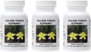 Supreme Nutrition Golden Thread Supreme, 60 Pure Coptis Chinensis Vegetarian Capsules | Three Pack