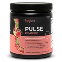 LEGION Pulse Pre workout - Όλα τα φυσικά Nitric Oxide Preworkout Ποτό για την ενίσχυση της ενέργειας, Createine Δωρεάν, φυσικά γλυκασμένη, Beta Alanine, Citrulline, Alpha GPC (Strawberry Margarita)