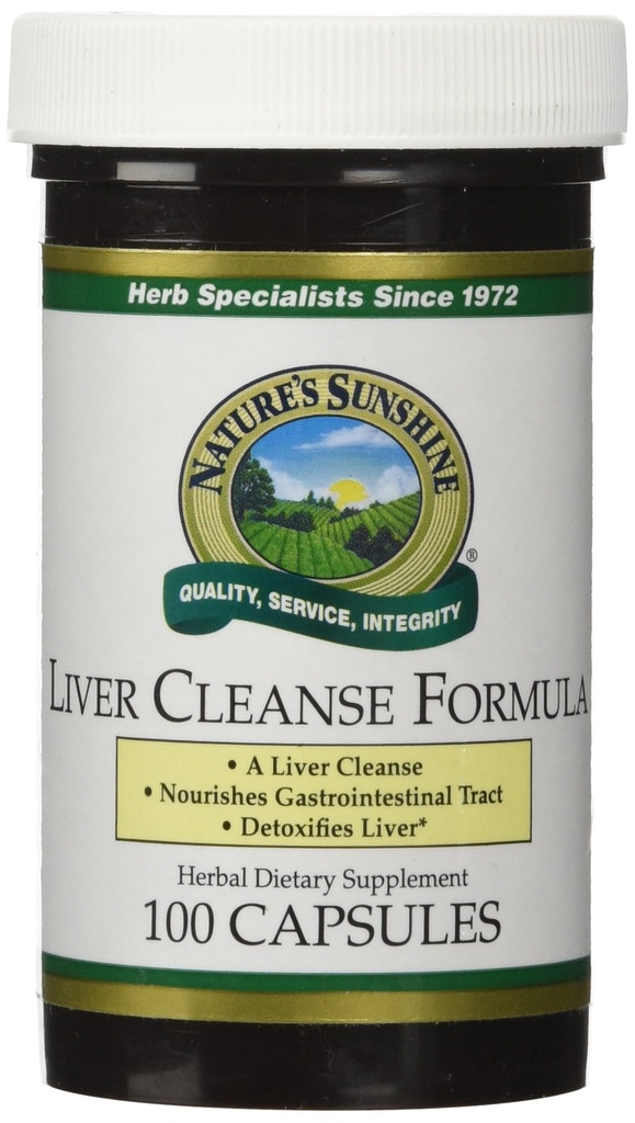Nature's Sunshine Liver Cleanse Formula, 100 Κάψουλες 