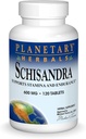 Πλανητικά Βότανα δισκία Schisandra, 600 mg, 120 Count
