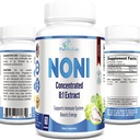 YUMMYVITE Noni Capsules - Noni Fruit Extract, (Morinda Citrifolia), Immune Support - 60 Capsules
