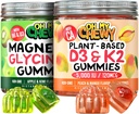Magnesium + D3K2 Gummies Bundle – 2 Bottles (60 Each) – Apple Kiwi & Peach Mango