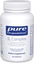 Pure Encapsulations B6 Complex - Υποστηρίζει το νευρικό σύστημα & την υγεία του εγκεφάλου * - Περιλαμβάνει βιταμίνες Β - Περιέχει εμπλουτισμένη βιταμίνη Β6 - Μη ΓΤΟ & Χωρίς γλουτένη - 60 κάψουλες
