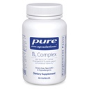Pure Encapsulations B6 Complex - Supports Nervous System & Brain Health* - Includes B Vitamins - Contains Enriched Vitamin B6 - Non-GMO & Gluten Free - 60 Capsules