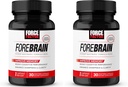 Forebrain Nootropic Brain συμπλήρωμα για τη βελτίωση της μνήμης, την ενίσχυση της εστίασης, την αύξηση της ψυχικής ενέργειας, και την υποστήριξη της υγείας του εγκεφάλου με καφεΐνη, Bacopa, και Huperzine A, παράγοντα δύναμης, 30 κάψουλες (πακέτο του 2)