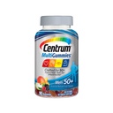 Centrum MultiGummy Gummy πολυβιταμίνη για τις γυναίκες 50 Plus, με βιταμίνη D3, B6 και B12, Multivitamin/Πολυμινικό συμπλήρωμα - 90 Count
