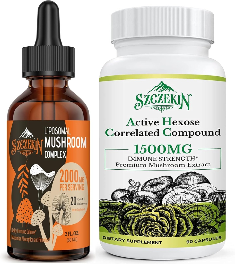 Active Hexose Correlated Compand 1500 mg Συμπλήρωμα 90 Καψακίων Bundle με 2000mg λιποσωματικό σύμπλεγμα μυοσκελετικών σταγόνων 30 Σερβιέτες