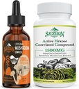Active Hexose Correlated Compand 1500 mg Συμπλήρωμα 90 Καψακίων Bundle με 2000mg λιποσωματικό σύμπλεγμα μυοσκελετικών σταγόνων 30 Σερβιέτες