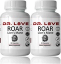 DR Loves Roar Lions Mane Supplement, 60 Capsules (2)
