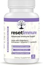 ResetImmune - Προηγμένη Ανοσολογική Υποστήριξη - με Elderberry, Echinacea, Βιταμίνη C, Lactobacillus - 60 Vegan Κάψουλες