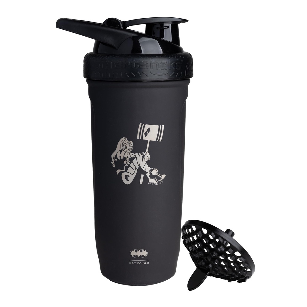 Smartshake DC COMICS Reforce Stainless Steel Protein Shaker Bottle 900 ml 