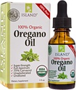 Organic Drops Oil Organic Liquid - 100% Pure & Undiluted - USDA-Certified Organic (1 oz) 75% Carvacrol - Καλλιεργείται στην Ισπανία - συμπλήρωμα ανοσοποιητικής υποστήριξης με λάδι από Ρίγανο.