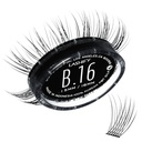 Lashify Bold 16mm Gossamer επεκτάσεις βλεφαρίδων ξαναγεμίζουν, μαύρο, DIY ψευδείς βλεφαρίδες για μια φυσική εμφάνιση