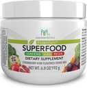 Mannatech Superfood Greens and Reds 192g, (Strawberry-Kiwi) Phytonutrients from Beet Root Powder, Spirulina Powder