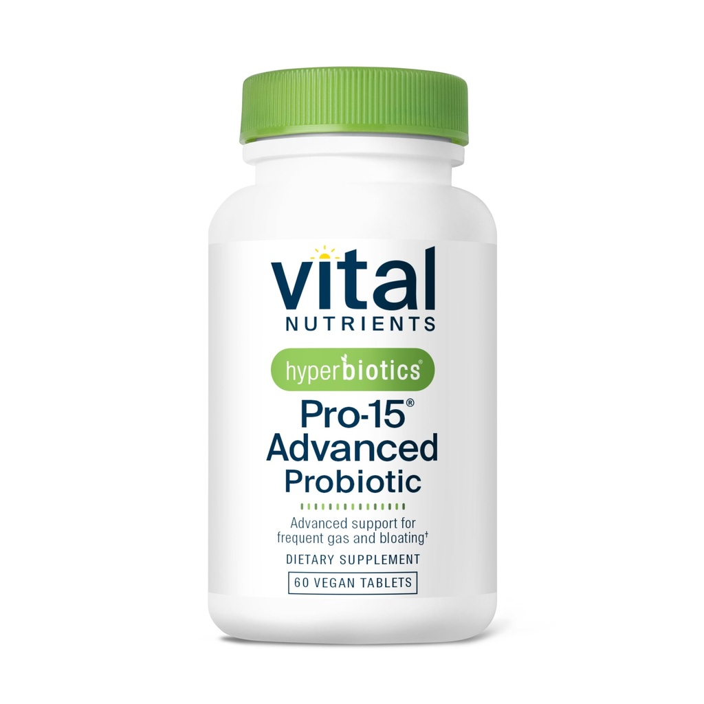 Hyperbiotics Vital Nutrients Pro-15 Advanced Probiotics for Women and Men 