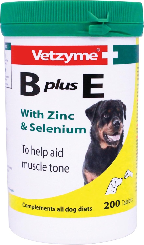 Vetzyme Dog B + E 200 δισκία