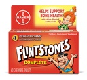 Flintstones Complet Μέγεθος 60s Flintstones Πλήρης Childrens Multivitamin συμπλήρωμα μασώμενα καρτέλες 60ct