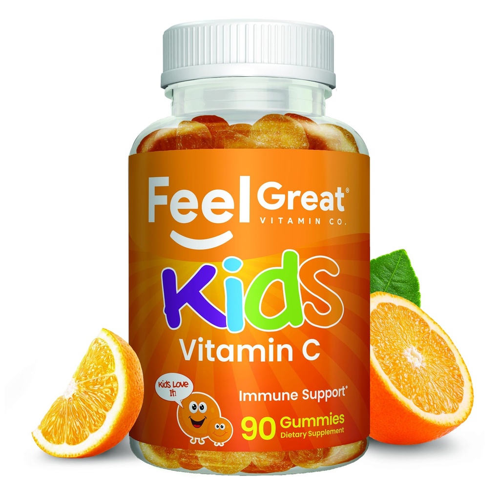 Παιδιά Βιταμίνη C Gummies Μασώμενα για την Ανοσολογική Άμυνα 