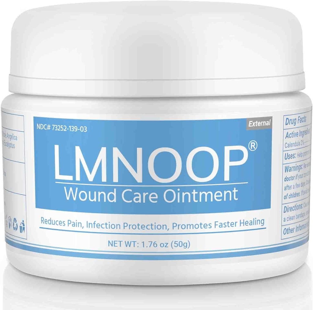 LMNOOP® Bed Sore Ointment, Τραυματισμένη Κρέμα Θεραπείας Επισκευής Δέρματος Προστασία Αρωγής Πρώτων Βοηθειών για Κοιτώνες & Ελαστικά Πίεσης Διαβητικό Venous Foot & Leg Ulcer Κόβει