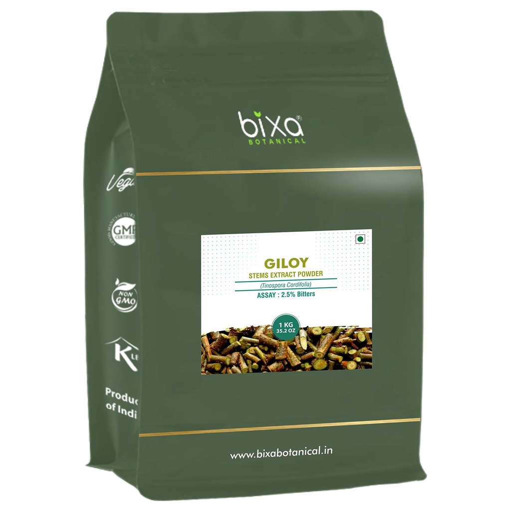 BOXA BOTANICAL GILOY (GUDUCHI/TINOSPORA CORDIFOLIA) Ξηρό εκχύλισμα - 2,5% πικρότητα από GRAVIMETRY (1KG (πακέτο του 1))