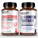 Turkesterone 8.000mg [Highest Purity] + Premium L-Carnitine Tartrate Supplement - Υψηλή Απορρόφηση συμπλήρωμα με Tongkat Ali - Αύξηση Stamina, Lean μυϊκή ανάπτυξη, Μεταβολισμός Υποστήριξη & Φυσικό Ener