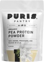 PURIS® Βιολογική Πρωτεΐνη Πρωτεΐνης Πήρου, 100% Κατασκευασμένη στις ΗΠΑ, 2 LB Άγευστη, Πιστοποιημένη Βιολογική, Vegan, Χωρίς Γλουτένη, Χωρίς Γαλακτοκομικά, Μη ΓΤΟ, Πρωτεΐνη με Φυτική βάση, Κέτο, BCAA (2 Λίρες (Pack of 12), Αγεύση)