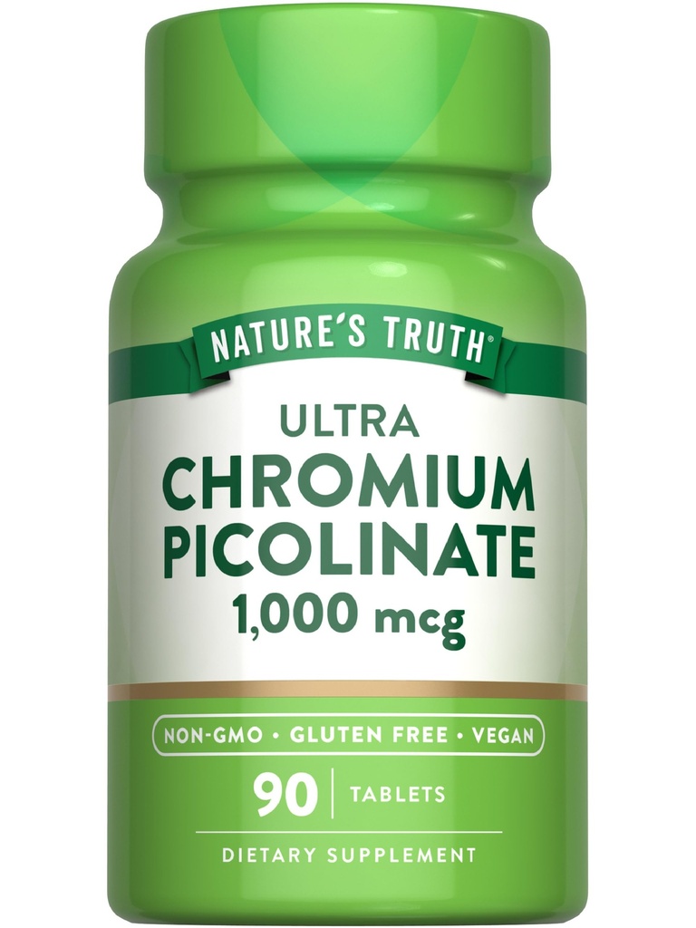 Nature's Truth Ultra Chromium Picolinate 1000mcg 