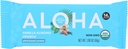 Aloha Organic Vanilla Almond Crunch Protein Bars, 14g φυτικής πρωτεΐνης, USDA Certified Organic, Gluten Free & Non-GMO, 1.9 Oz (πακέτο των 12)