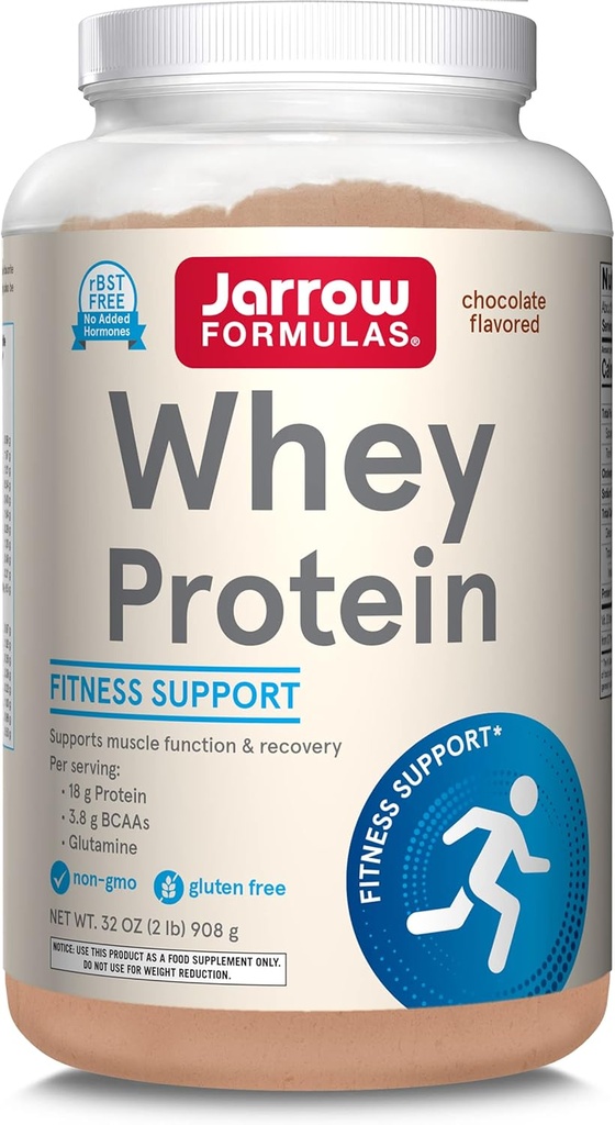 Jarrow Formulas πρωτεΐνη ορού γάλακτος, σοκολάτα - 908g σκόνη - Υποστηρίζει την ανάπτυξη των μυών - υψηλότερης ποιότητας πηγή πρωτεΐνης - πλούσια σε BCAAs - περίπου. 35 Υπηρεσίες