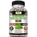 Kaya Naturals Πράσινο εκχύλισμα Coffee Bean - μη-GMO, συμπλήρωμα χωρίς γλουτένη (30 Count (Pack of 1)