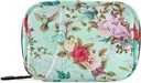 Rose Floral Birds Χάπια Κουτί 7 ημερών Χάπια Τσάντα Travel Pill Τσάντα Organizer με Zipper Φορητή εβδομαδιαία περίπτωση Συμπαγές μέγεθος για τον κάτοχο συμπλήρωμα βιταμίνης