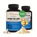 Live Consciious Beyond Collagen Multi Collagen Capses - Τύποι I, II, III, V & X - Υδρολυμένη με Βιοτίνη & Βιταμίνη C για τα μαλλιά, το δέρμα, τα νύχια 90 κάψουλες