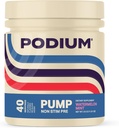 Podium Nutriton, αντλία, διεγερτικό δωρεάν προ-εργασίας, 40 υπηρεσίες (Μέντα νερόμελο)