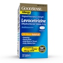 Good Sense Levocetirizine Διϋδροχλωριούχα δισκία, Αντιισταμινικό, 5 mg, 35 Count (Pack of 1)