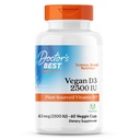 Γιατροί Best Vegan D3 2500 IU (Vitashine), Φυτική Βιταμίνη D3, Μη ΓΤΟ, Χωρίς γλουτένη, Χωρίς σόγια, Vegan 60 Veggie Caps