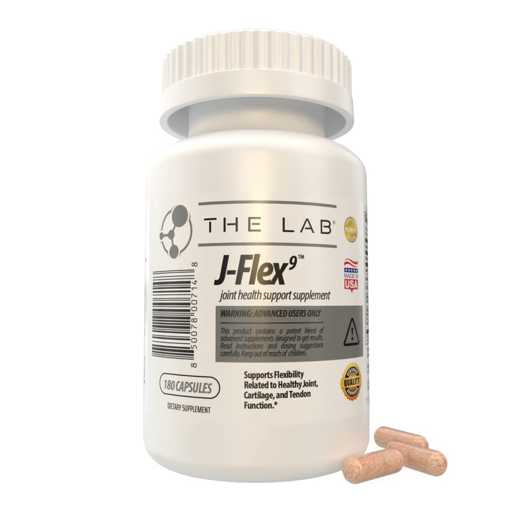 J-FLEX9 Advanced Joint Health Supplement + Cartilage Support & Tendon Function  Κατασκευασμένο στις ΗΠΑ